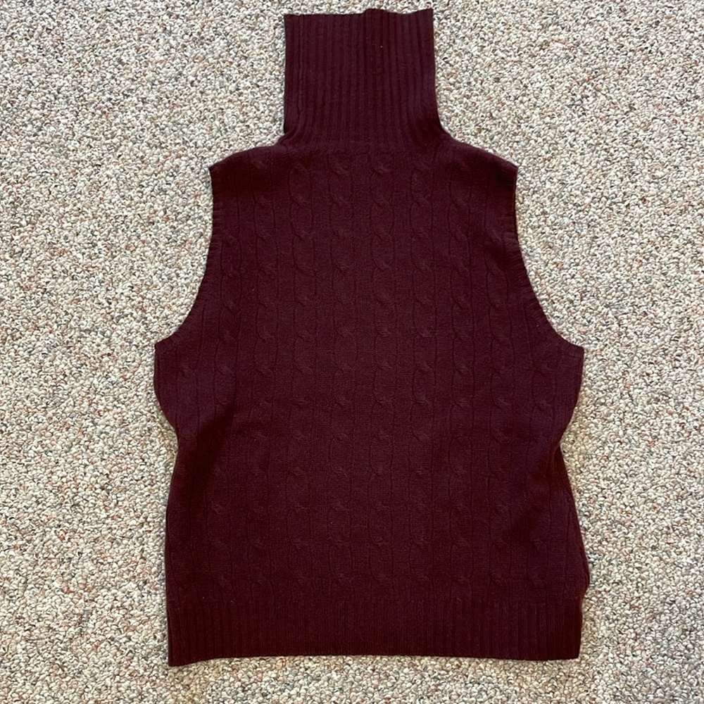 Ralph Lauren Slim Fit Sleeveless Sweater